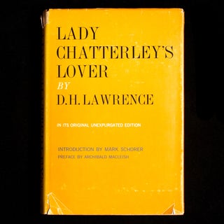 Item #9079 Lady Chatterley's Lover. D. H. Lawrence, Mark Schorer, introduction