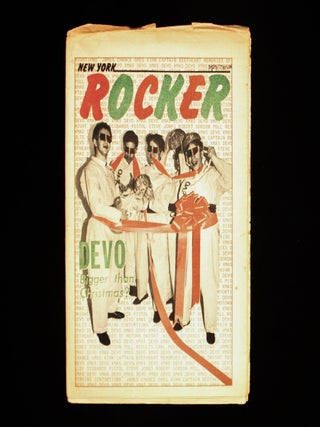 Item #9404 New York Rocker. New York Rocker, Andrew Schwartz, DEVO, cover