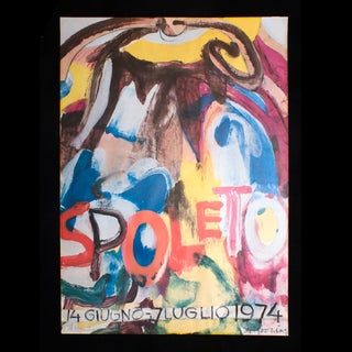 Item #9445 Spoleto: 14 Giugno - 7 Luglio 1974. Willem de Kooning, Gian Carlo Menotti, founder