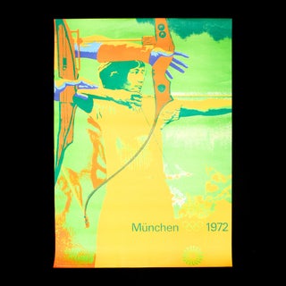 Item #9711 Munich Olympics 1972: Archery. Olympics, Otl Aicher