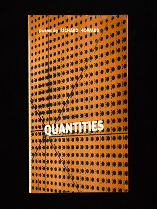 Item #9916 Quantities. Richard Howard